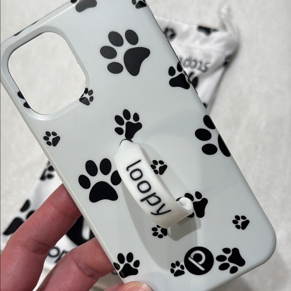iPhone 12 Mini Loopy Pawprint Phone Case - Picture 7 of 7